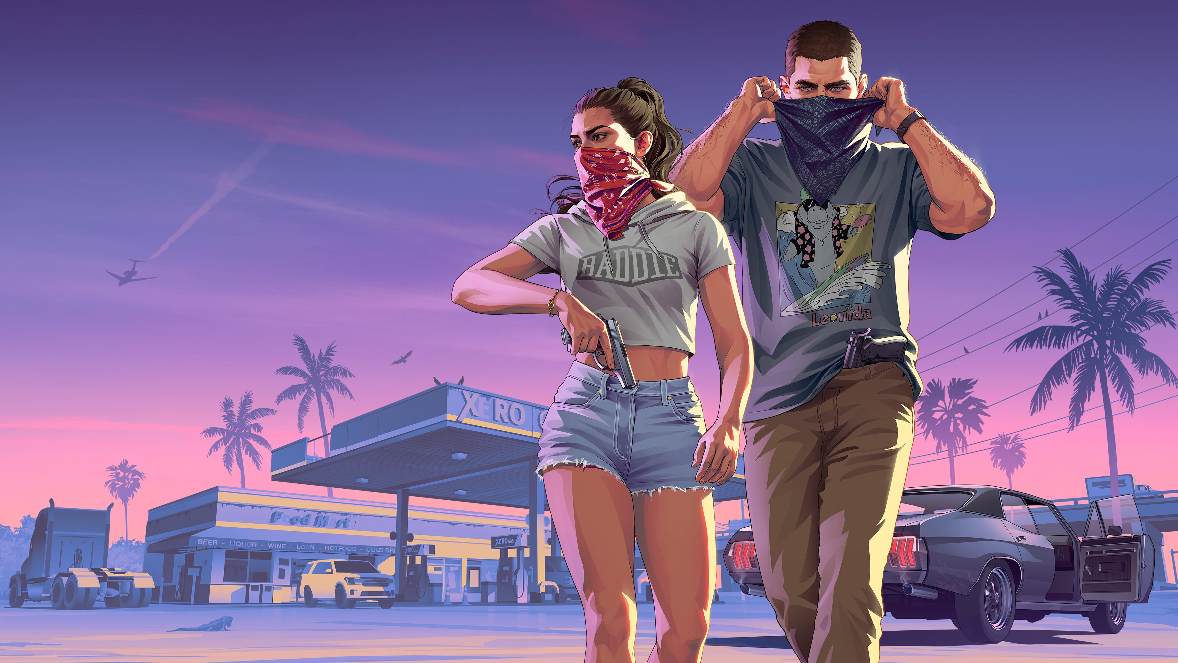 Jason and Lucia in Grand Theft Auto VI